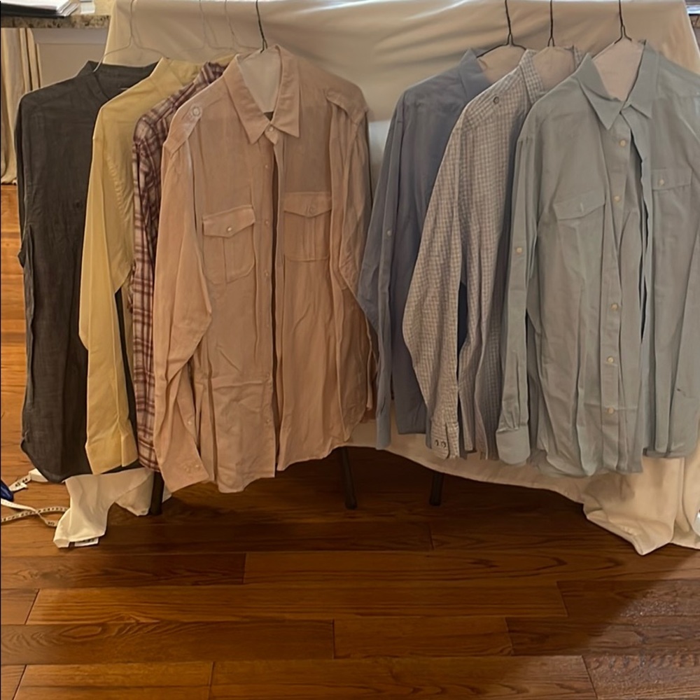7  Banana Republic shirts all for $40